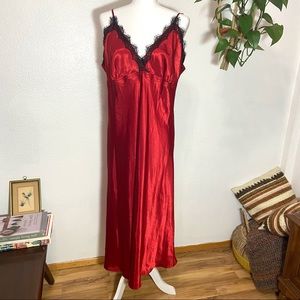 black negligee gown